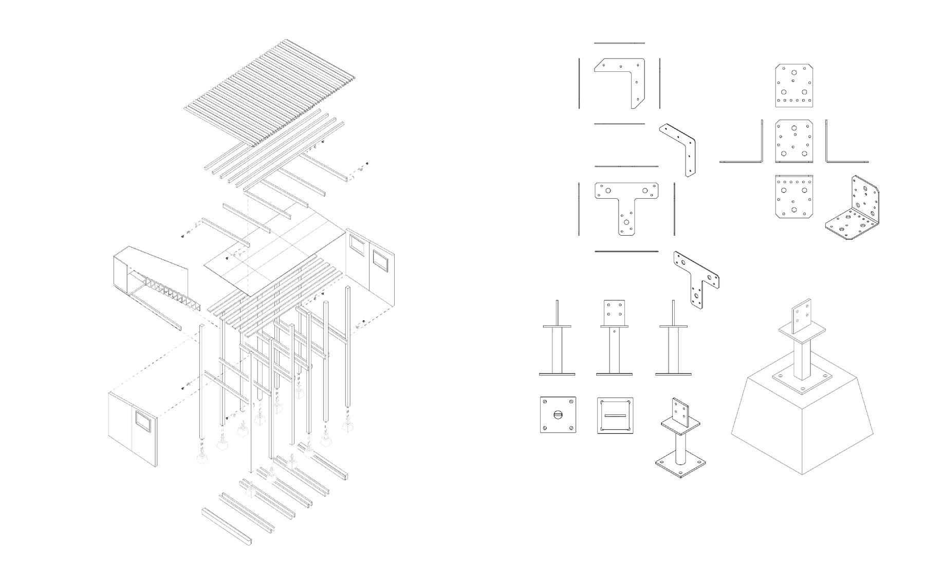 Adaptive Nexus construction kit of parts